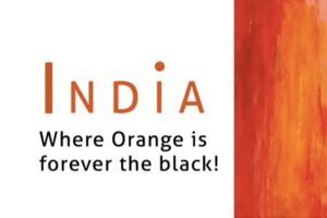 Orange has always been the Black in Indian Decor