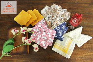 Table Napkins: Stack them pretty