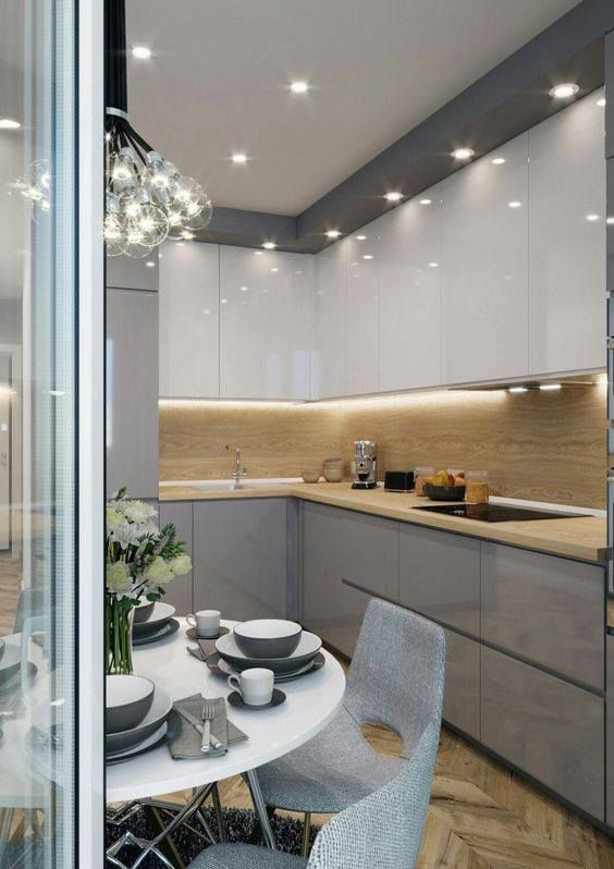 Kitchen - contemporary - kitchen - kitchen design - kitchen lighting